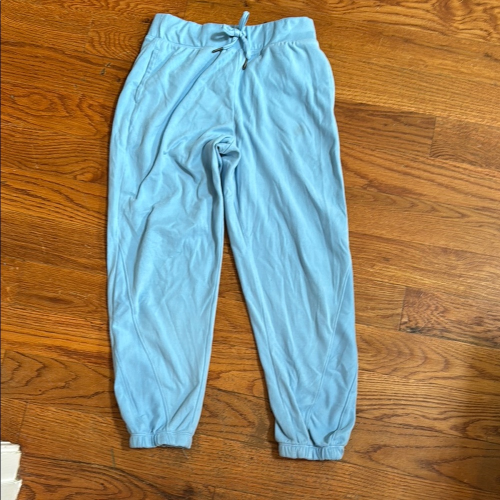 Sky Blue Girls Jogger Pants